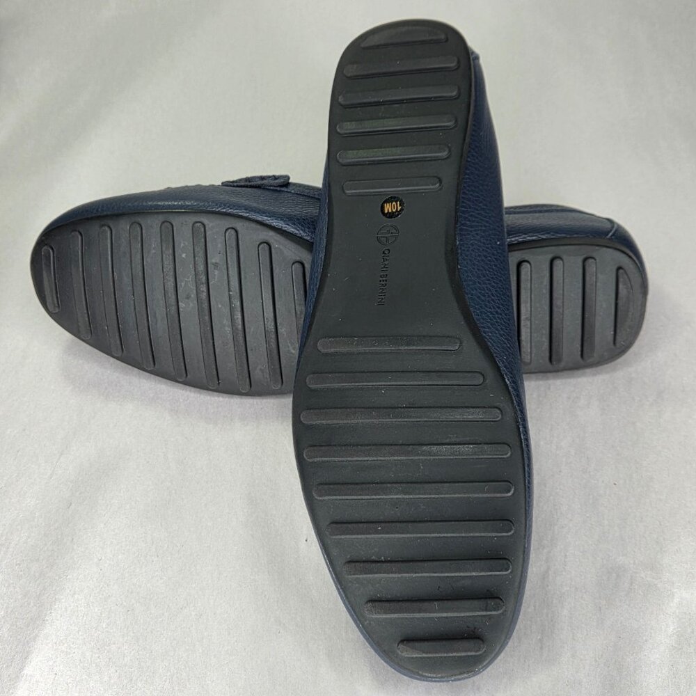 NWOT Giani Bernini Women's Dailyn Memory Foam Slip on Loafers - Navy Leather - Picture 5 of 7